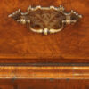 Walnut pedestal desk Waring and Gillows handle