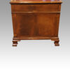 Walnut pedestal desk Waring and Gillows side