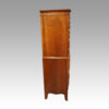Walnut tallboy side