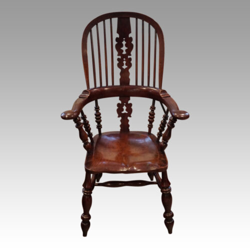 Antique Yorkshire broadarm chair