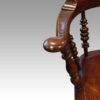 Antique Yorkshire broad arm chair handgrip