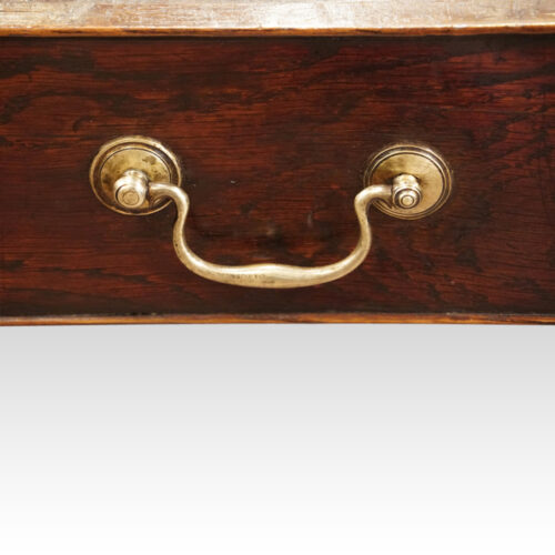 Antique oak Devon dairy dresser handle