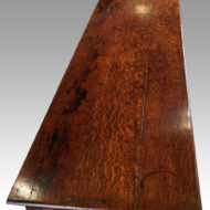 Antique oak potboard dresser base top