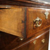 George I walnut chest on stand drawer dovetails