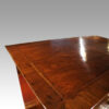 George I walnut chest on stand top