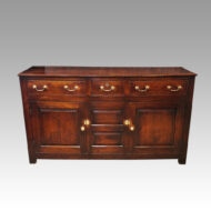 George III cupboard dresser base