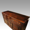 George III cupboard dresser base angle