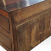 George III cupboard dresser base back
