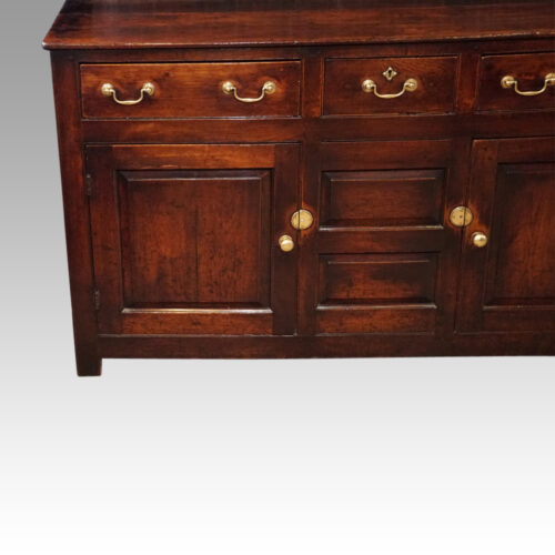 George III cupboard dresser base end cupboard
