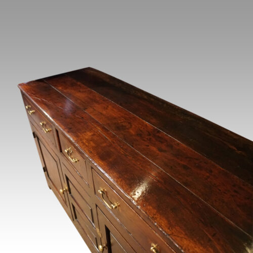 George III cupboard dresser base top