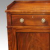 Georgian mahogany low linen press drawer