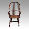 Matched set of 4 Antique stickback armchairs 3