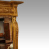 Regency Empire gilt mirror end view