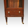 Regency library cabinet base drawer