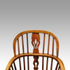 Set of 6 19thc windsor armchairs top rail