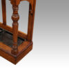 Victorian oak country house stick stand corner