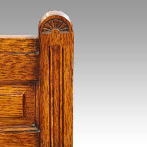 Victorian oak country house stick stand upright