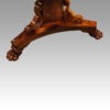 William IV rosewood dining table platform base