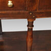 19thc. oak dresser base top of leg