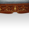 Edwardian inlaid duet stool detail