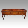 George III oak cabriole leg dresser