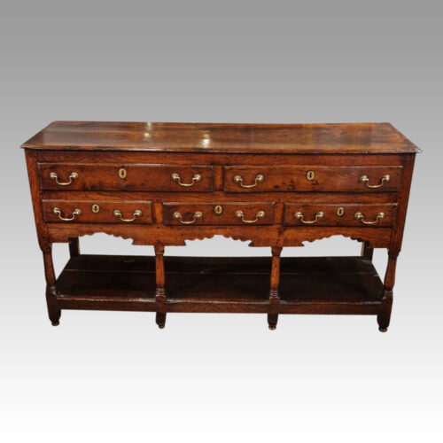 Georgian oak pot board oak dresser