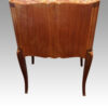 Pair of French bedside cabinets rear