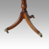 Regency style twin pillar dining table base