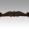 Set of 6 William IV dining chairs top rail detail