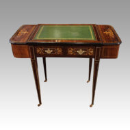 Victorian inlaid writing table