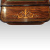 Victorian inlaid writing table end top