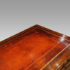 Victorian mahogany pedestal desk 150cms top