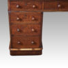 Victorian oak pedestal desk pedestal