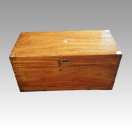 Victorian officers camphorwood chest