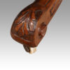 Victorian walnut coffee table toe