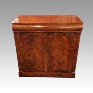 William IV mahogany side cabinet sideboard