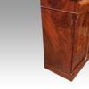 William IV mahogany side cabinet sideboard side view