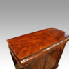 William IV mahogany side cabinet sideboard top angle