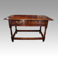 19thc oak side table