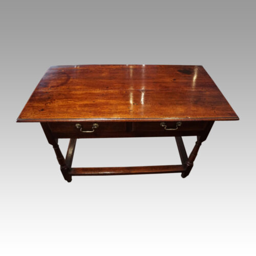19thc oak side table top