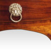 George III mahogany bow sideboard handle