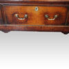 Georgian oak long dresser base middle drawer