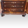 Regency rosewood sewing cabinet interior drawers