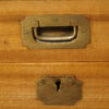 Victorian Camphorwood chest flush handle