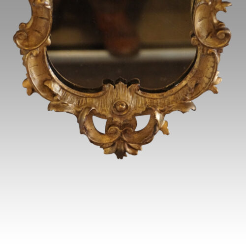 18thc Gilt Florentine mirror bottom