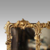 Antique 3 plate gilt over mantle detail