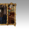 Antique 3 plate gilt over mantle end plate