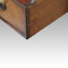 George V mahogany library bookcase drawer lining
