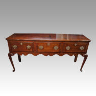 Georgian oak dresser base