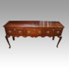 Georgian oak dresser base front angle